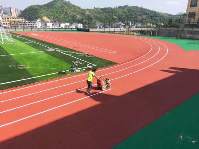 Materiais atléticos sintéticos profissionais olímpicos 16 da superfície da pista de atletismo do estádio de Suppying da fábrica